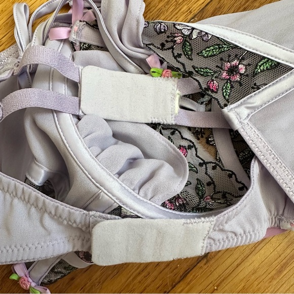 For love&lemon FLL Victoria’s Secret Lorelei lilac embroidery bustier corset top - Picture 7 of 7